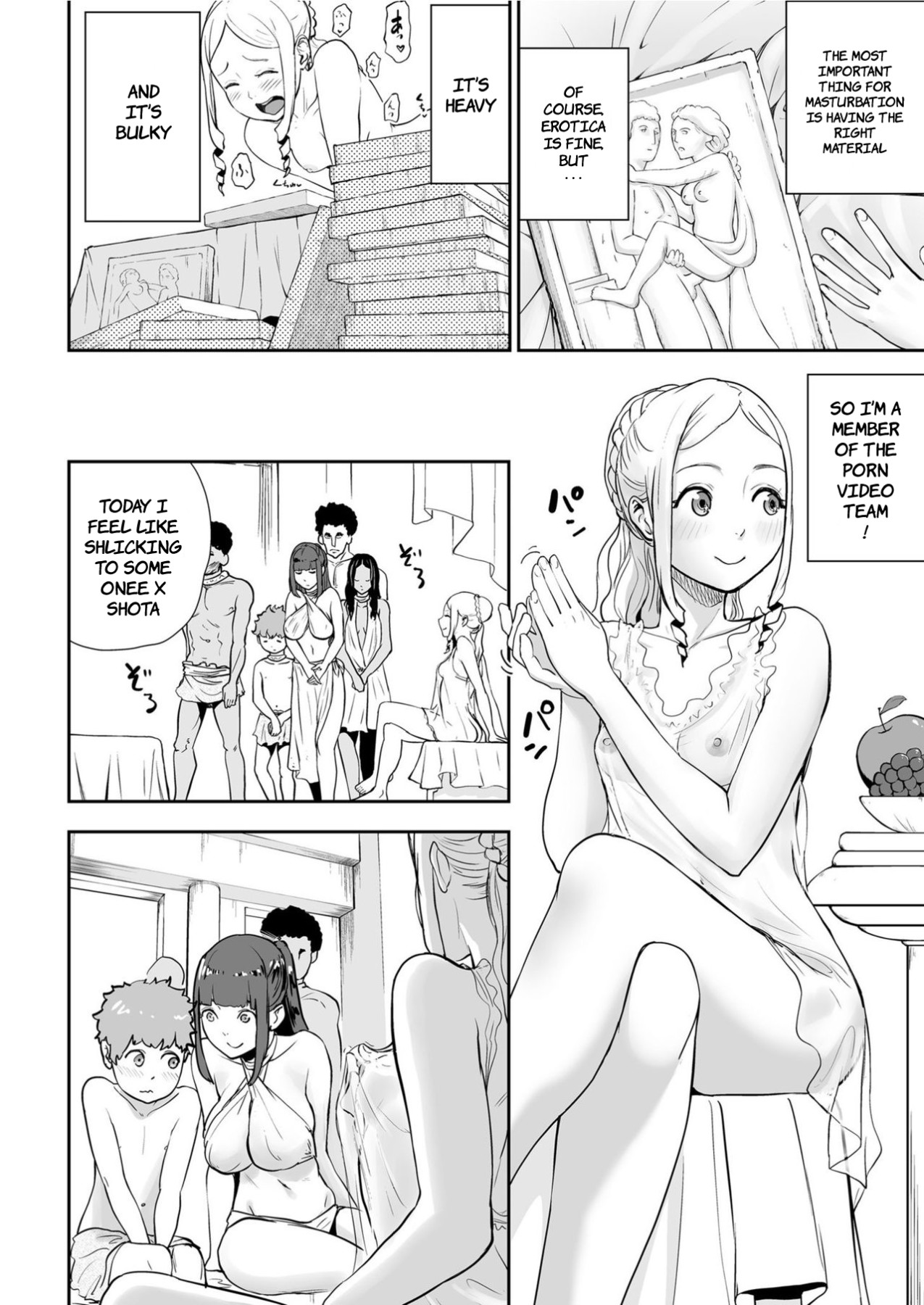 Hentai Manga Comic-The Life of a Roman Couple: Sexlessus' Wife-Read-4